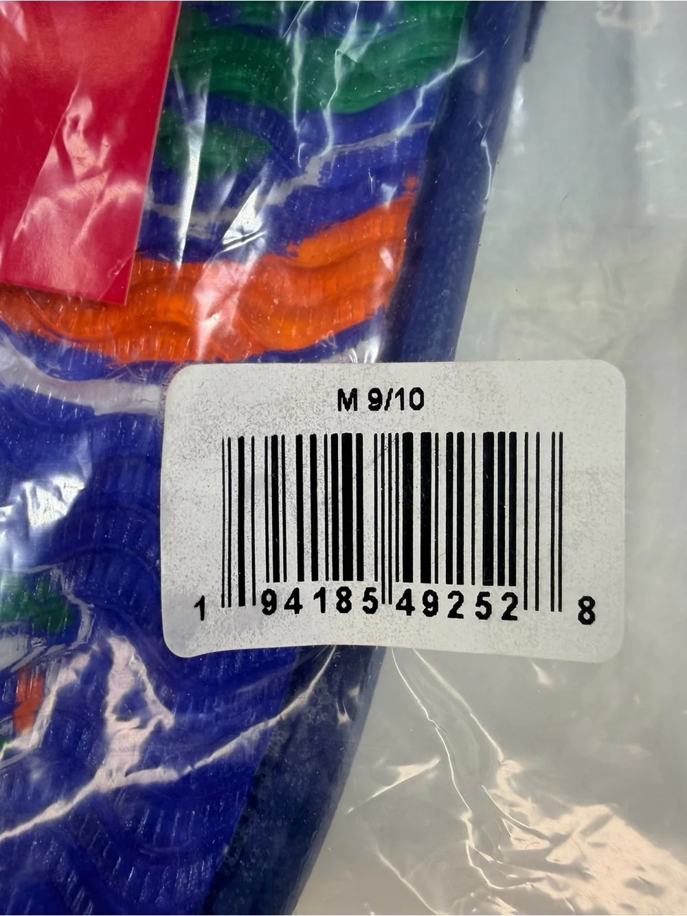 NWT Foco Florida Gators Colorblock Big Logo Gel Slide Size M/9-10 Men's